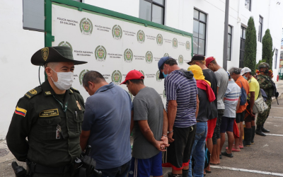 Capturan 11 personas por minería ilegal en Bucaramanga