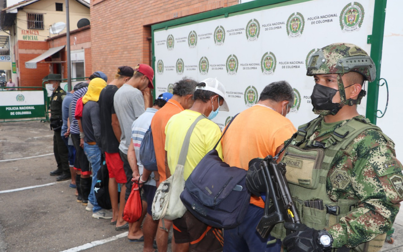 Capturan 11 personas por minería ilegal en Bucaramanga