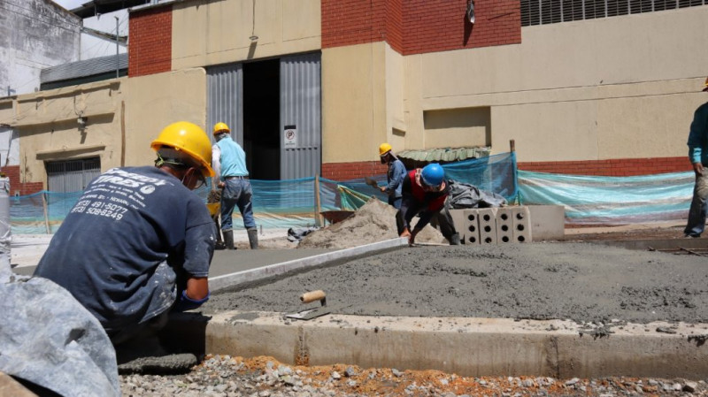 Va en un 61% la renovación del parque La Concordia