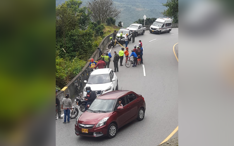 Ciclista fallece sobre la vía Bucaramanga – Cúcuta