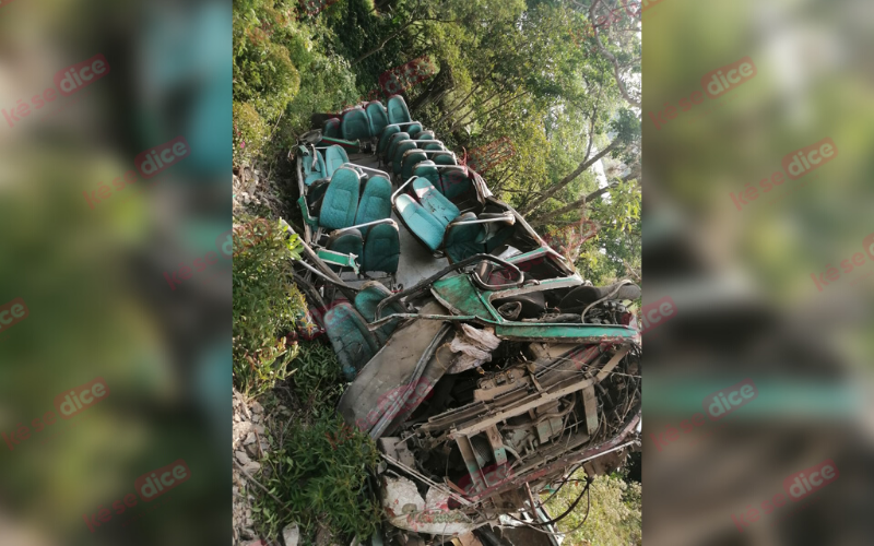 ¡Tragedia! Accidente de bus escolar deja varios muertos