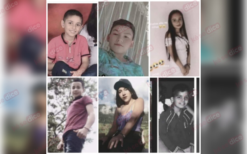 Estos son los seis niños fallecidos en el siniestro del bus