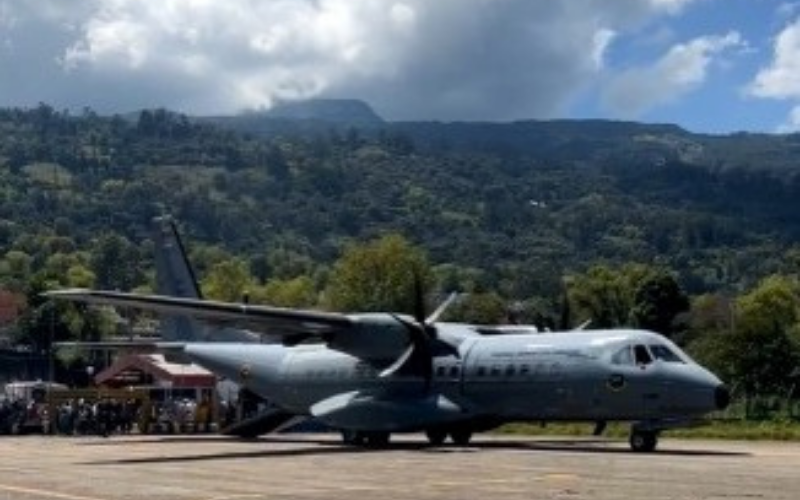 Video: Avión traslada a menor accidentada en San Andrés
