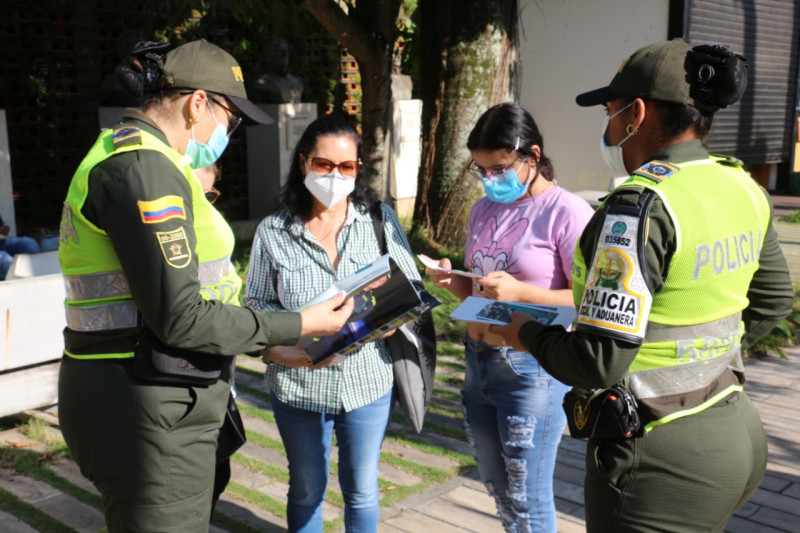 Polfa realiza campaña de prevención contra el hurto