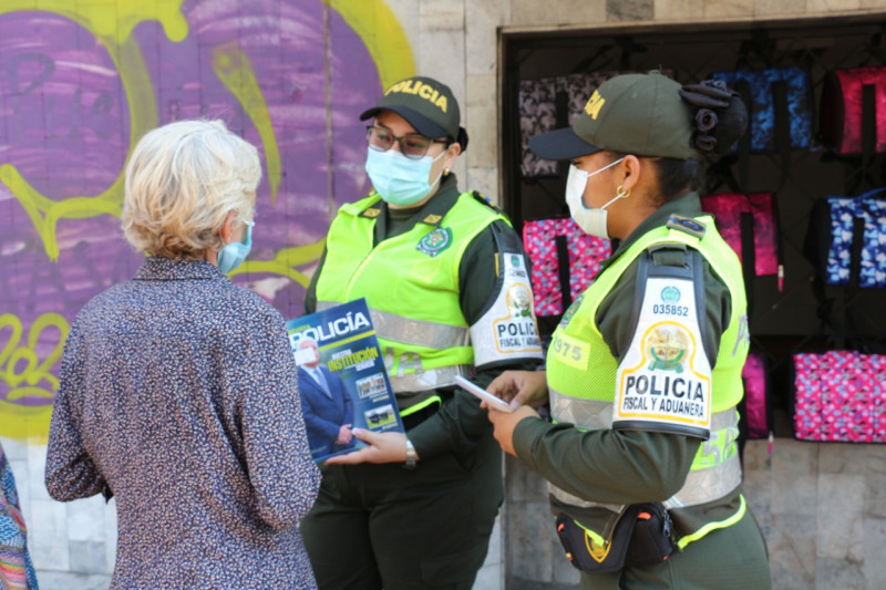 Polfa realiza campaña de prevención contra el hurto