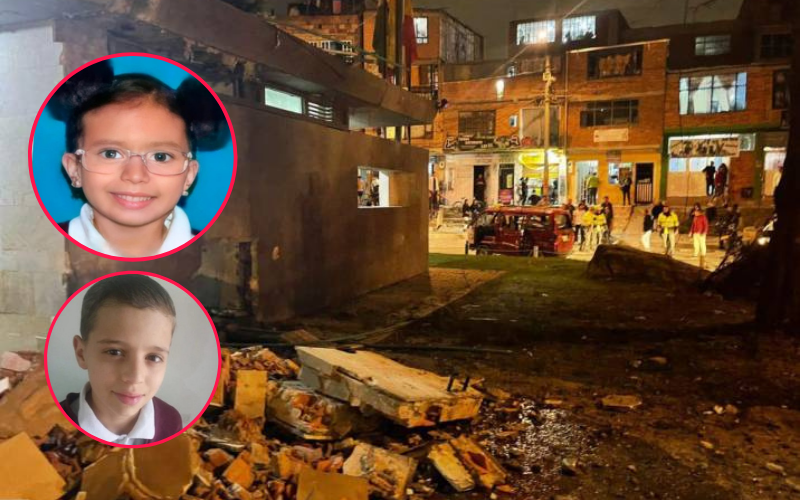 Van dos niños muertos por ataque a CAI en Bogotá