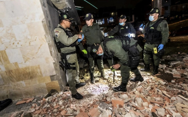 Las Farc se atribuye el ataque al CAI de Ciudad Bolívar
