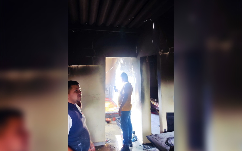 Un mal día en Malpaso por un incendio residencial