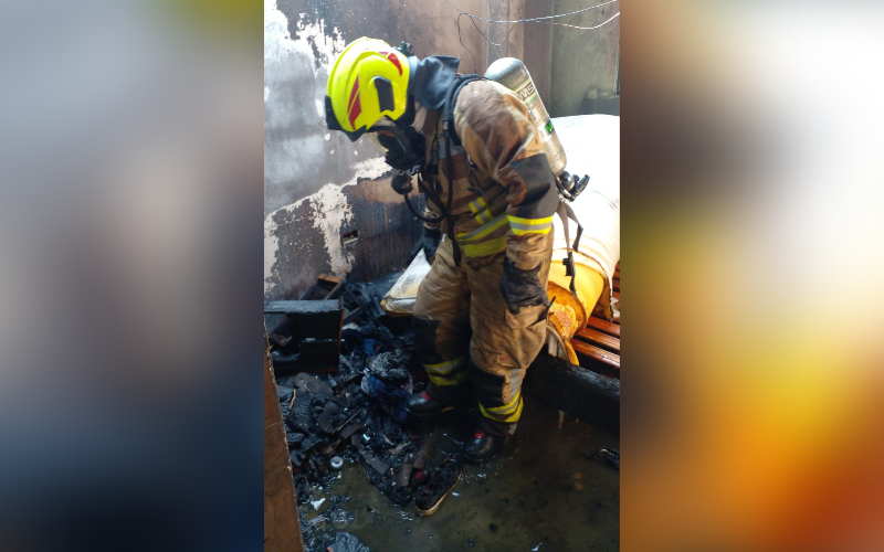 Un mal día en Malpaso por un incendio residencial