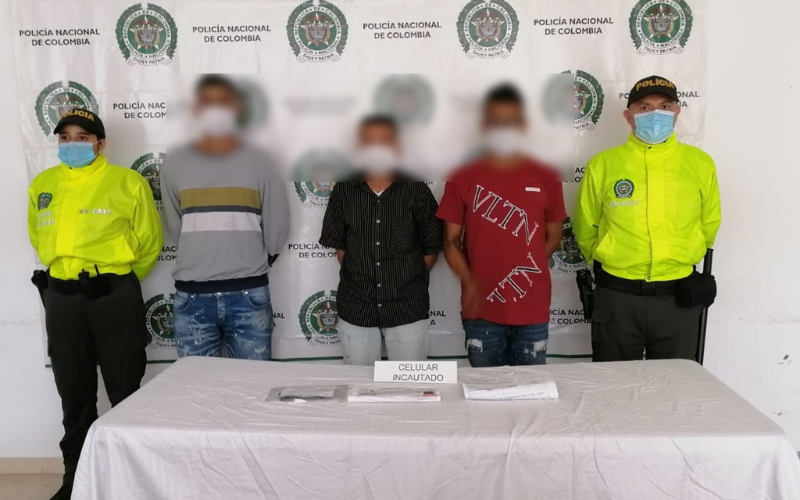 Tres ‘rancheros’ cayeron en El Carmen de Chucurí