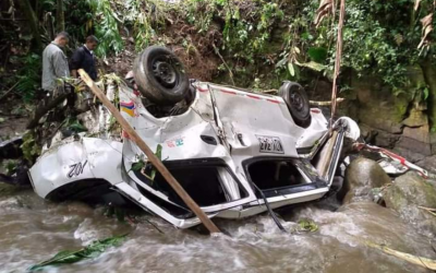 Tres muertos y diez heridos en accidente vía Quibdó