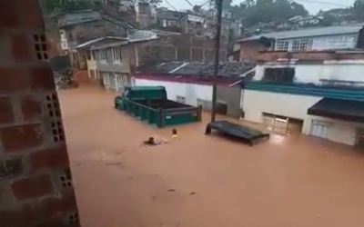 Fuertes inundaciones en Sevilla, Valle del Cauca