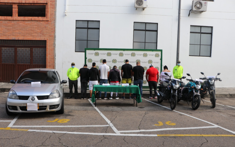 ‘Los Fantásticos’ robaban motocicletas en el Área