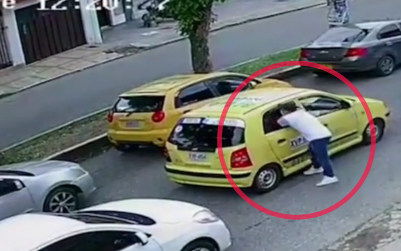 Video: Le dieron ‘paloterapia’ a ladrón en Bucaramanga