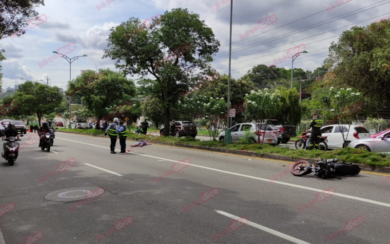 Motorizada falleció en siniestro vial en la paralela