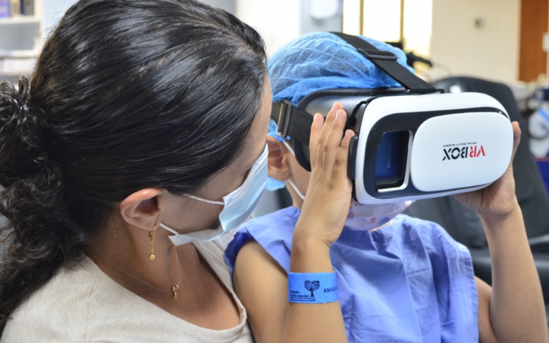 FCV usa realidad virtual para reducir ansiedad en niños