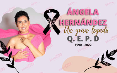 Ángela Hernández perdió la batalla. Murió está madrugada víctima de cáncer