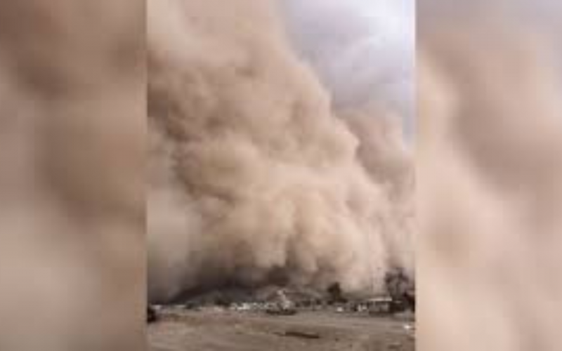 Más de 5 mil afectados por tormenta de arena en Irak