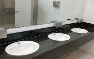 Suspenden servicio de baños en estaciones del Sitm