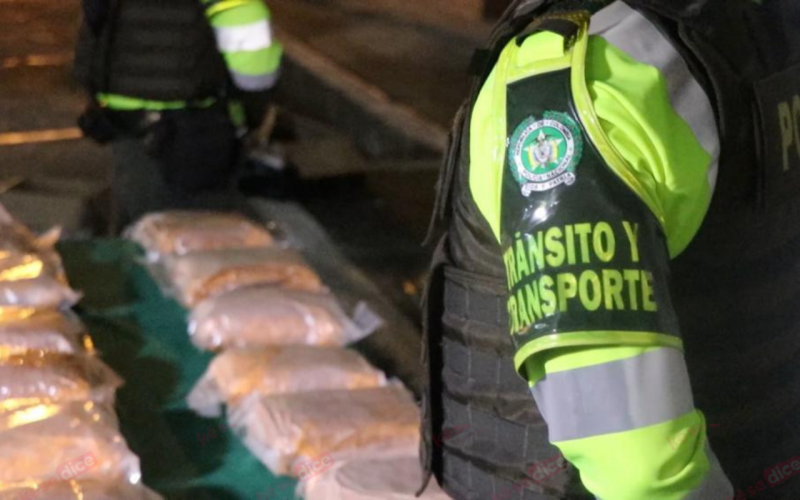 Incautan narcoencomienda en la vía a Barrancabermeja