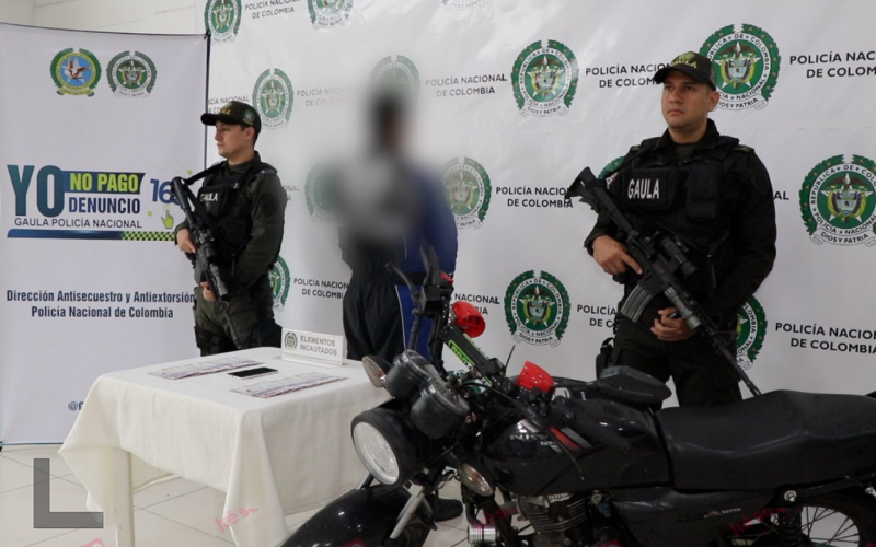 Atraparon a seis extorsionistas y ladrones de motos