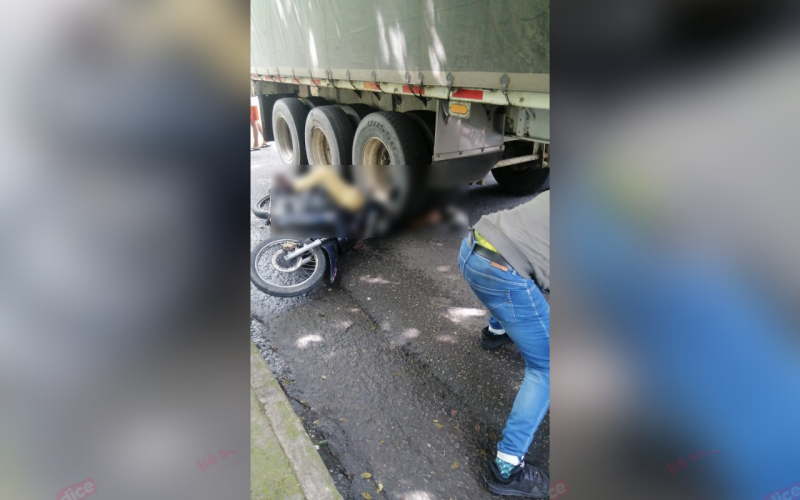 video: Motorizado perdió la vida en la 'Curva del Diablo'