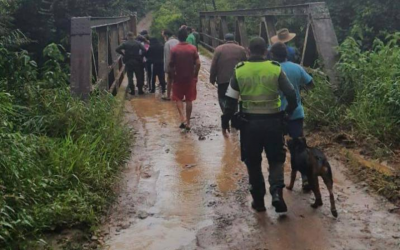 Hallaron cuerpo de uno de los niños en el río Charalá