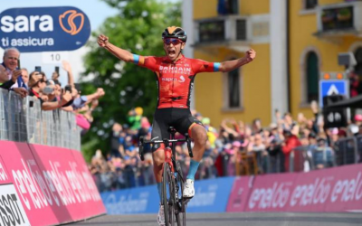 Santiago Buitrago ganó la etapa 17 del Giro de Italia