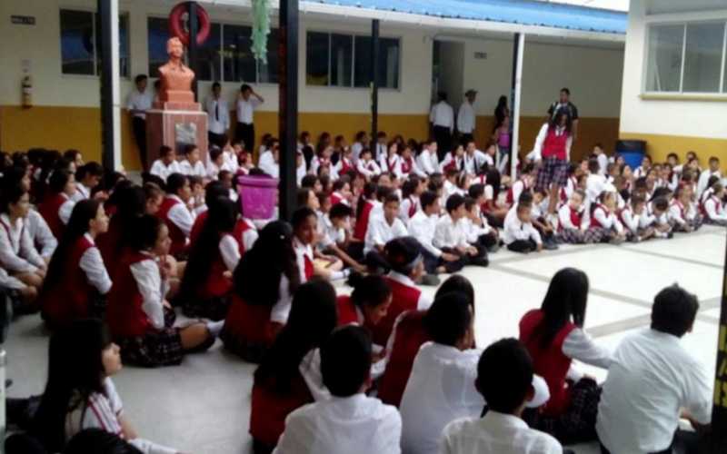 Reacciones adversas en niños purgados en colegio del ‘Puerto’