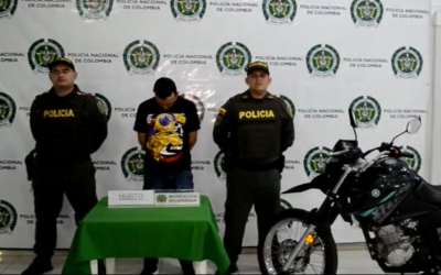 Capturado en Bucaramanga robando motos de nuevo