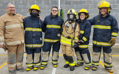 Bomberos de Bga. capacitó a la Brigada de Bucacentro