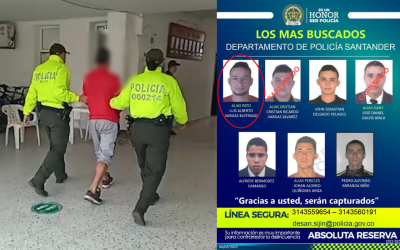 ‘Cazaron’ al ‘Pato’, uno de los más buscados en Santander