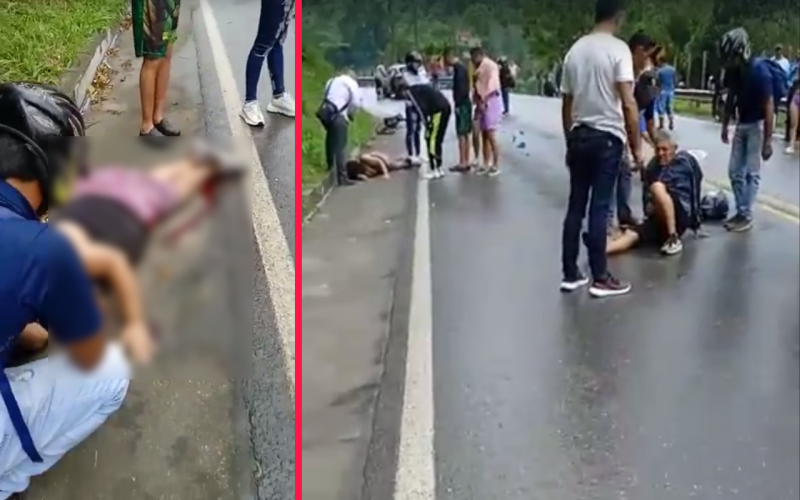 El accidente fue mortal para Elsida vía a Rionegro