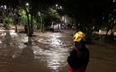 Caos en el Área Metropolitana por las intensas lluvias