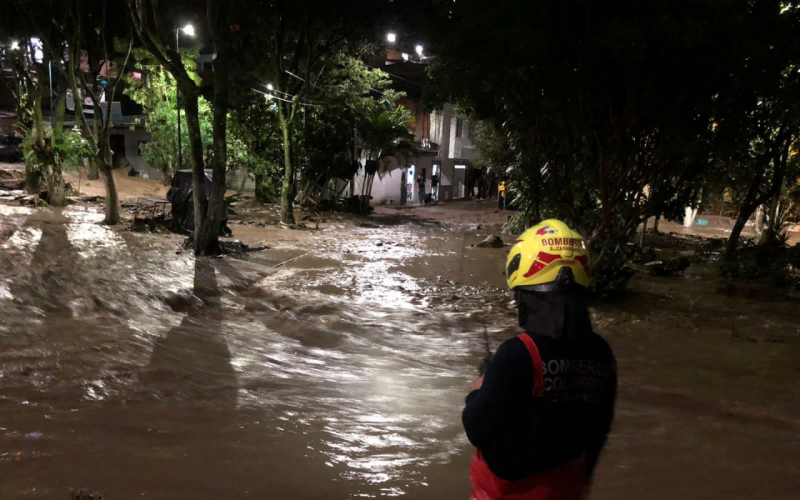 Caos en el Área Metropolitana por las intensas lluvias