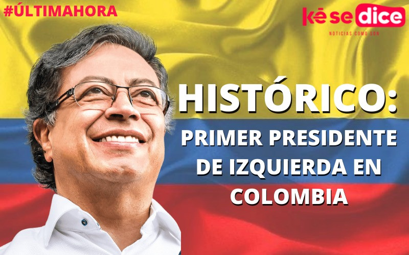 Histórico: Primer presidente de izquierda en Colombia