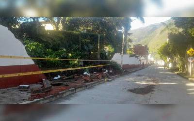 Video: Emergencia por desbordamiento de quebrada en San Andrés