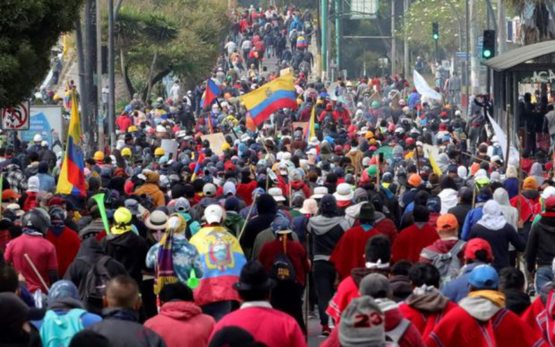 Ecuador se abrió al diálogo con Indígenas por protesta nacional