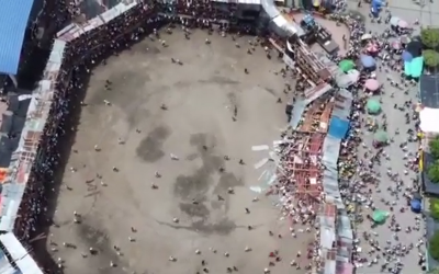 Video: Luto en Tolima por desplome de gradería en plaza de toros