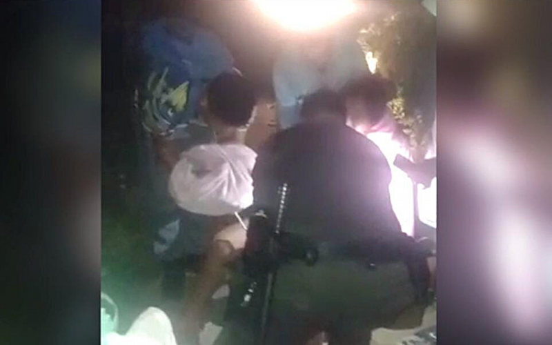 Video: Policías atienden parto en asenamiento de Floridablanca
