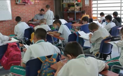 Volvieron a clases los colegios oficiales de Piedecuesta