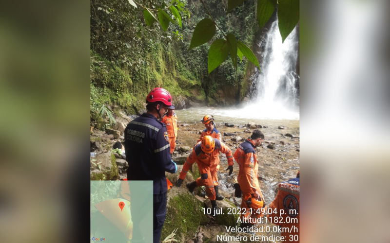 Adolescente murió en una quebrada de Piedecuesta