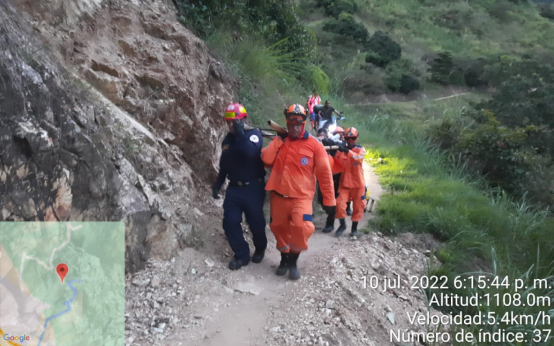 Adolescente murió en una quebrada de Piedecuesta