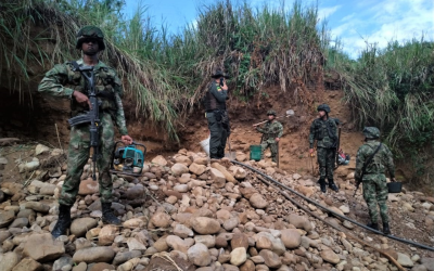 Capturan a 27 personas por explotación minera ilícita