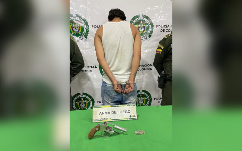 ¡Quiso dispararle a los policías y salió herido en el Norte!