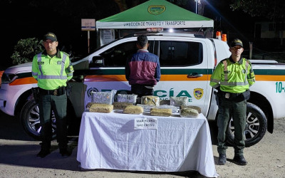 Viajaba vía a Barrancabermeja con droga en su maleta