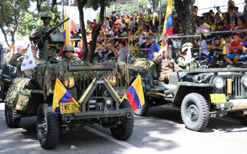 Ejército desfilará en 17 municipios de la Región