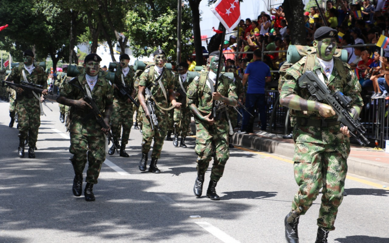 Ejército desfilará en 17 municipios de la Región