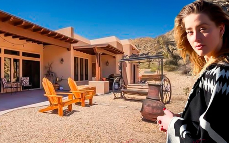 Amber Heard tuvo que vender la casa para pagarle a Depp