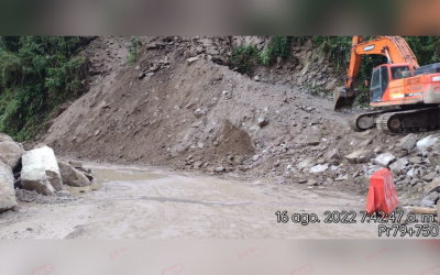 Restricciones en la ruta Curos – Málaga por derrumbes